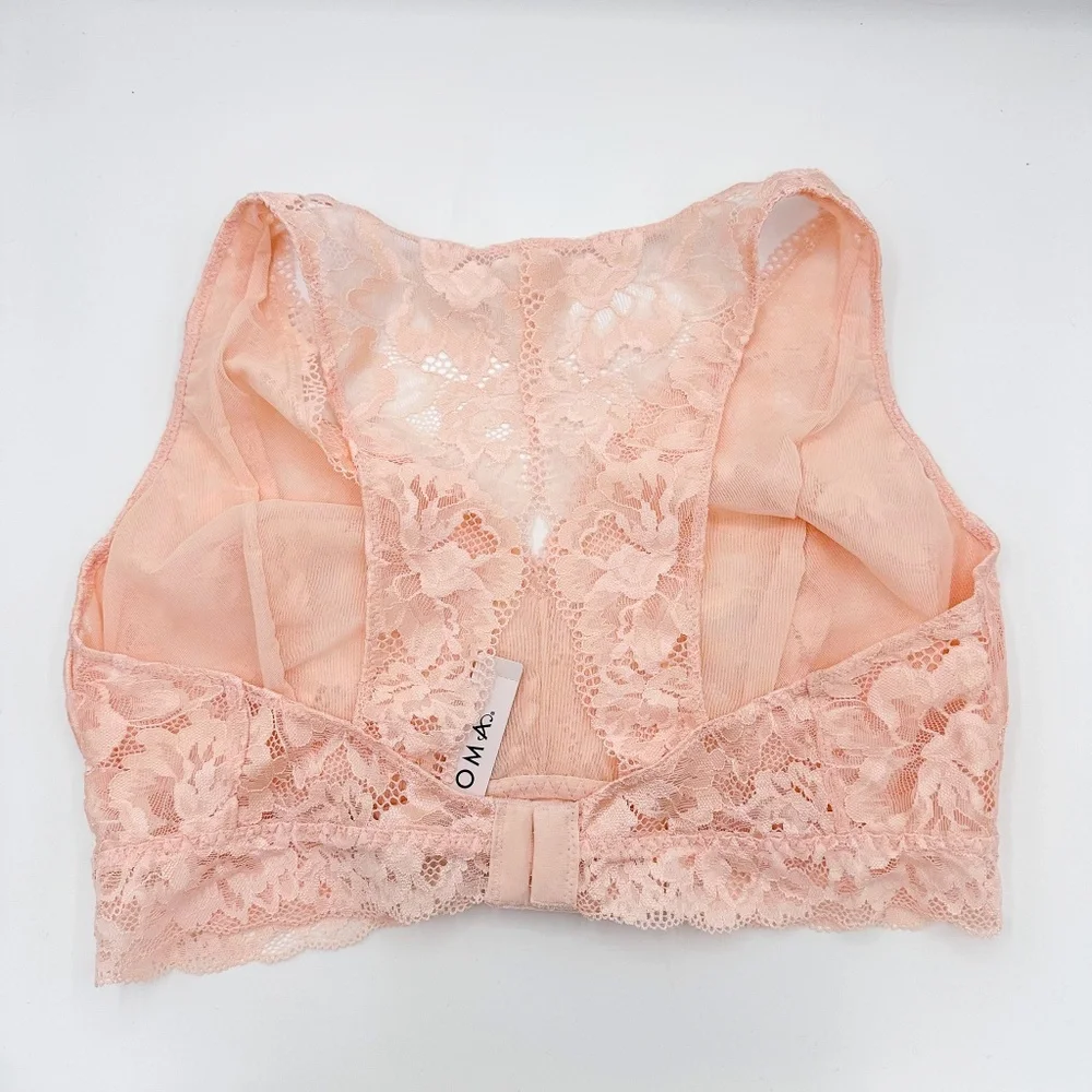 Soma Peach Blossom Lace Embraceable Bralette - Picture 4 of 4